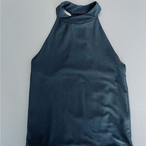 Carbon38 Black Nylon-Spandex Blend